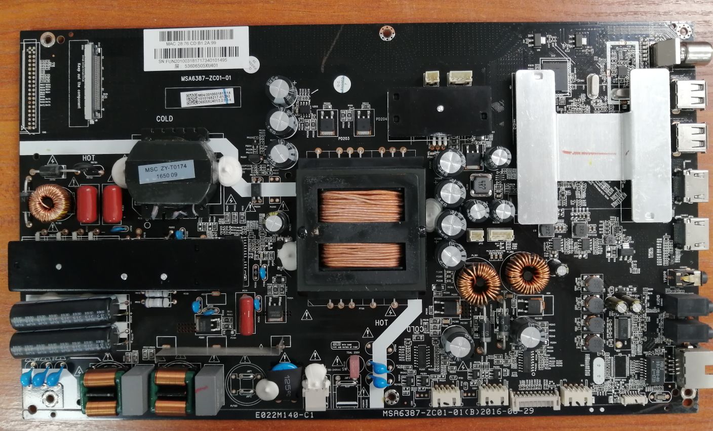 原装风行G65Y-T主板MSA6387-Z