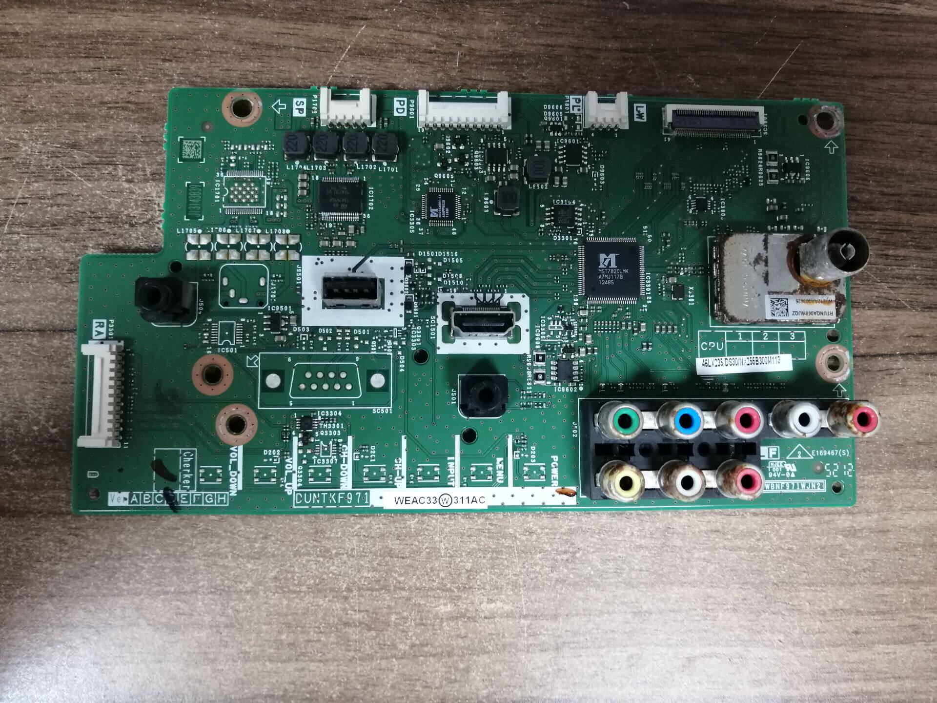 夏普LCD-46NX255A主板DUNTKF97