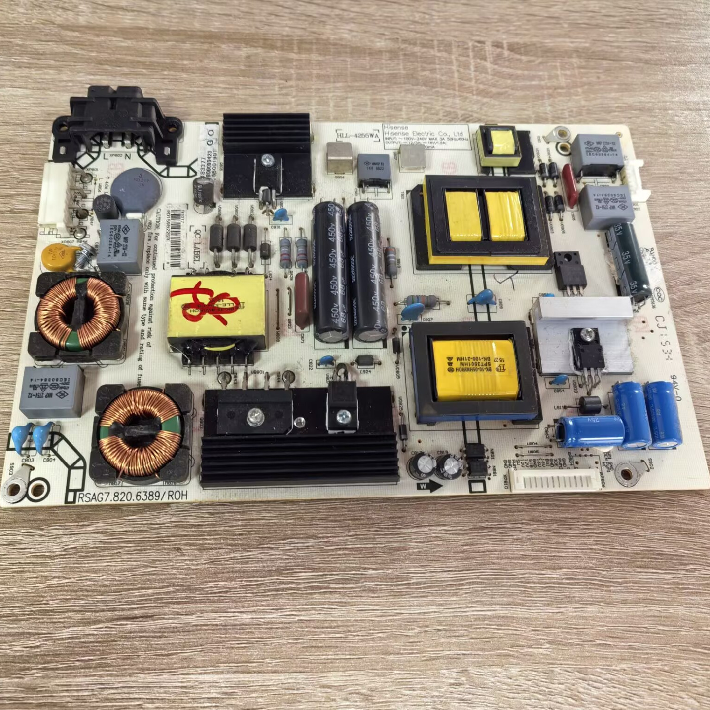 海信LED48EC520UA电视电源板RSAG