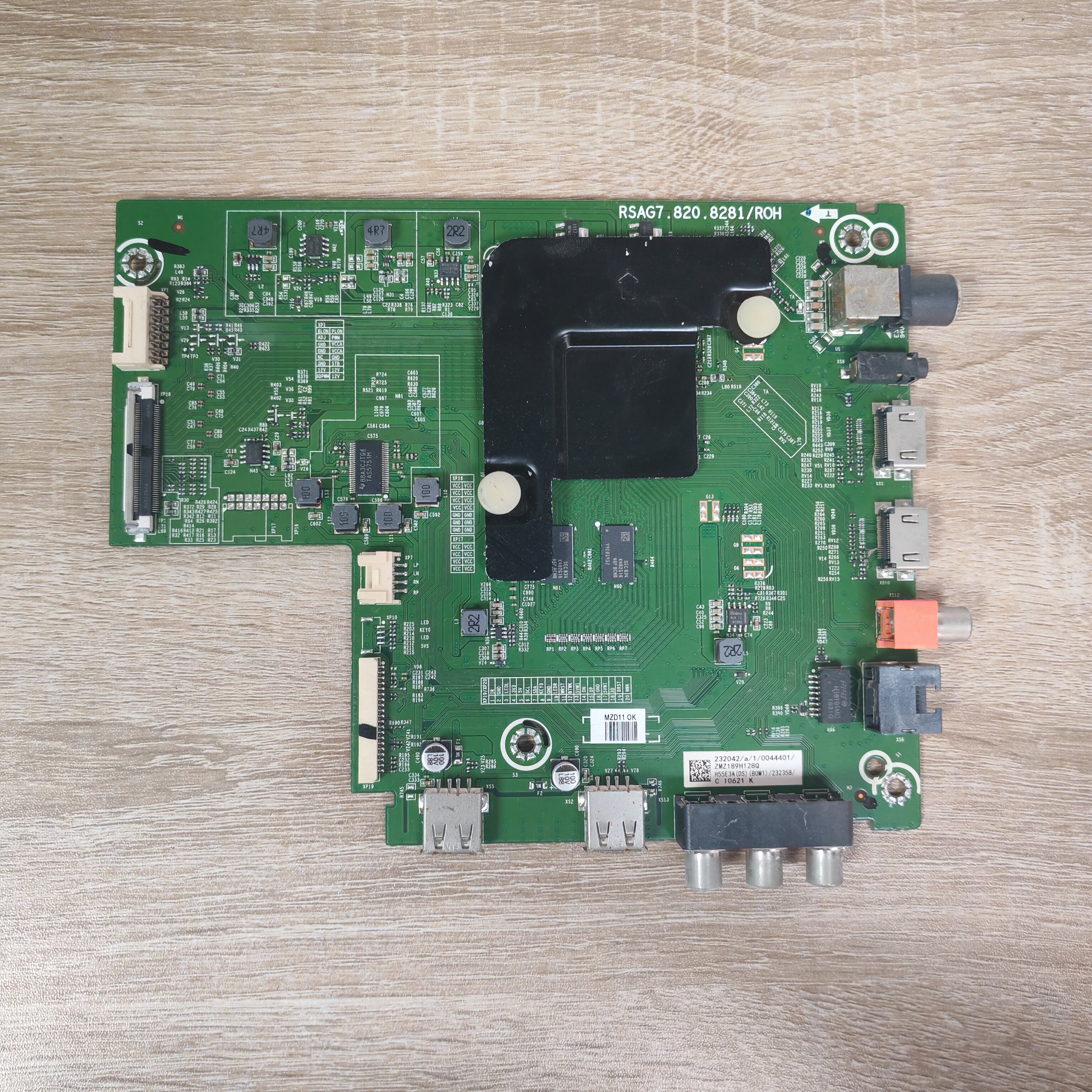 海信H55E3AH50E3AHZ58A55主板图片