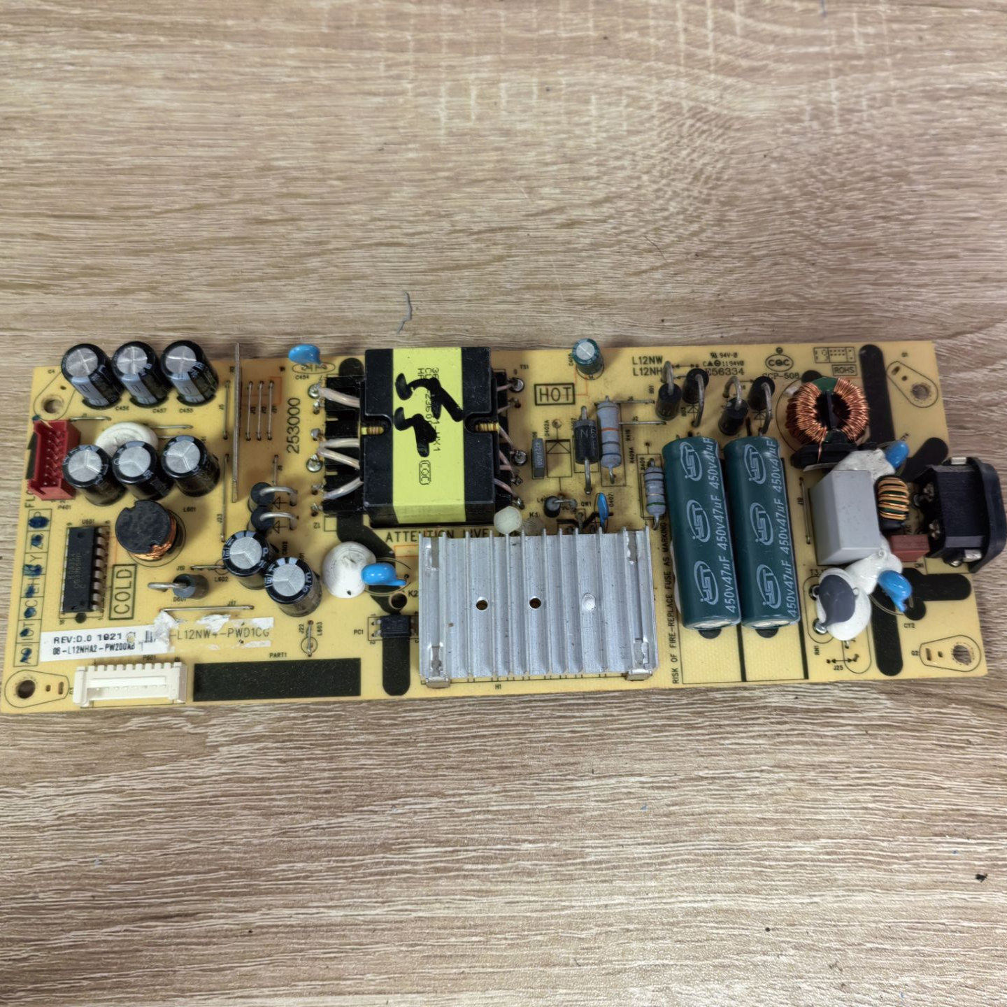 TCL50V2液晶电源板40-L12NW