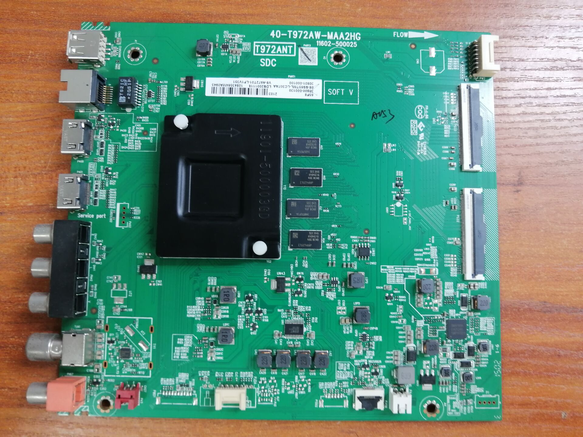 TCL65F8主板40-T972AW-