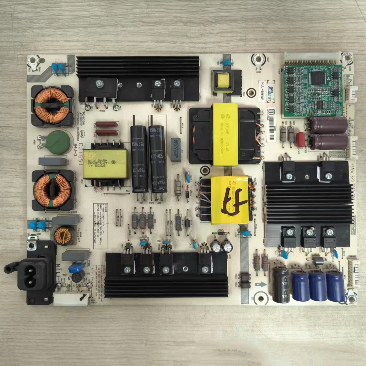 海信LED55MU7000U电源板