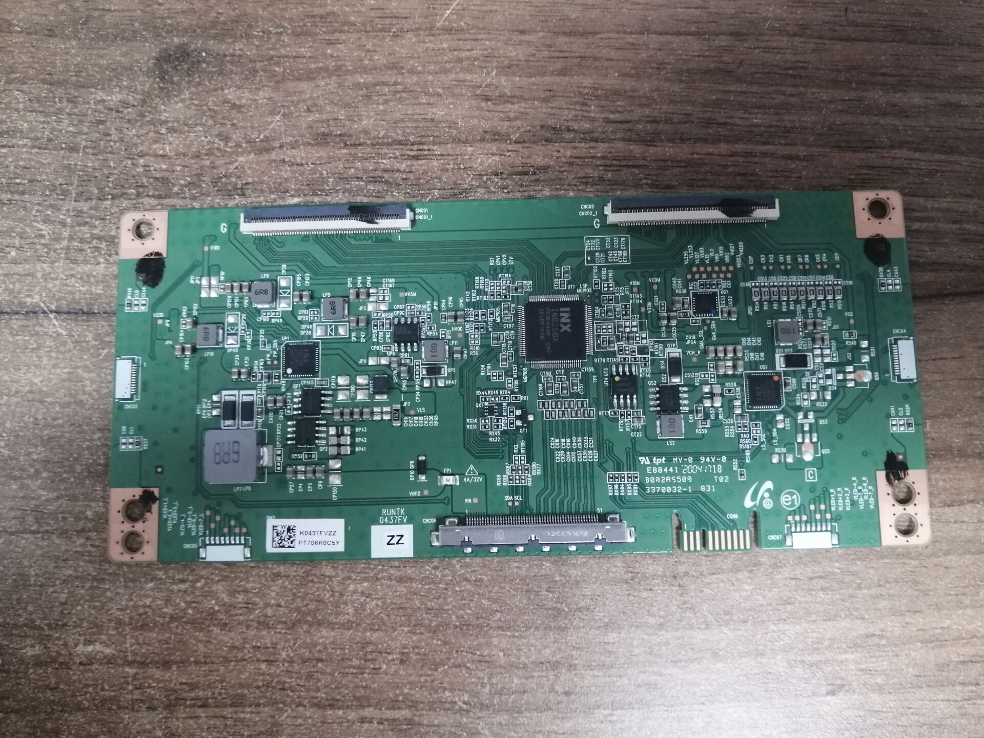 海信60E3F逻辑板RUNTK0