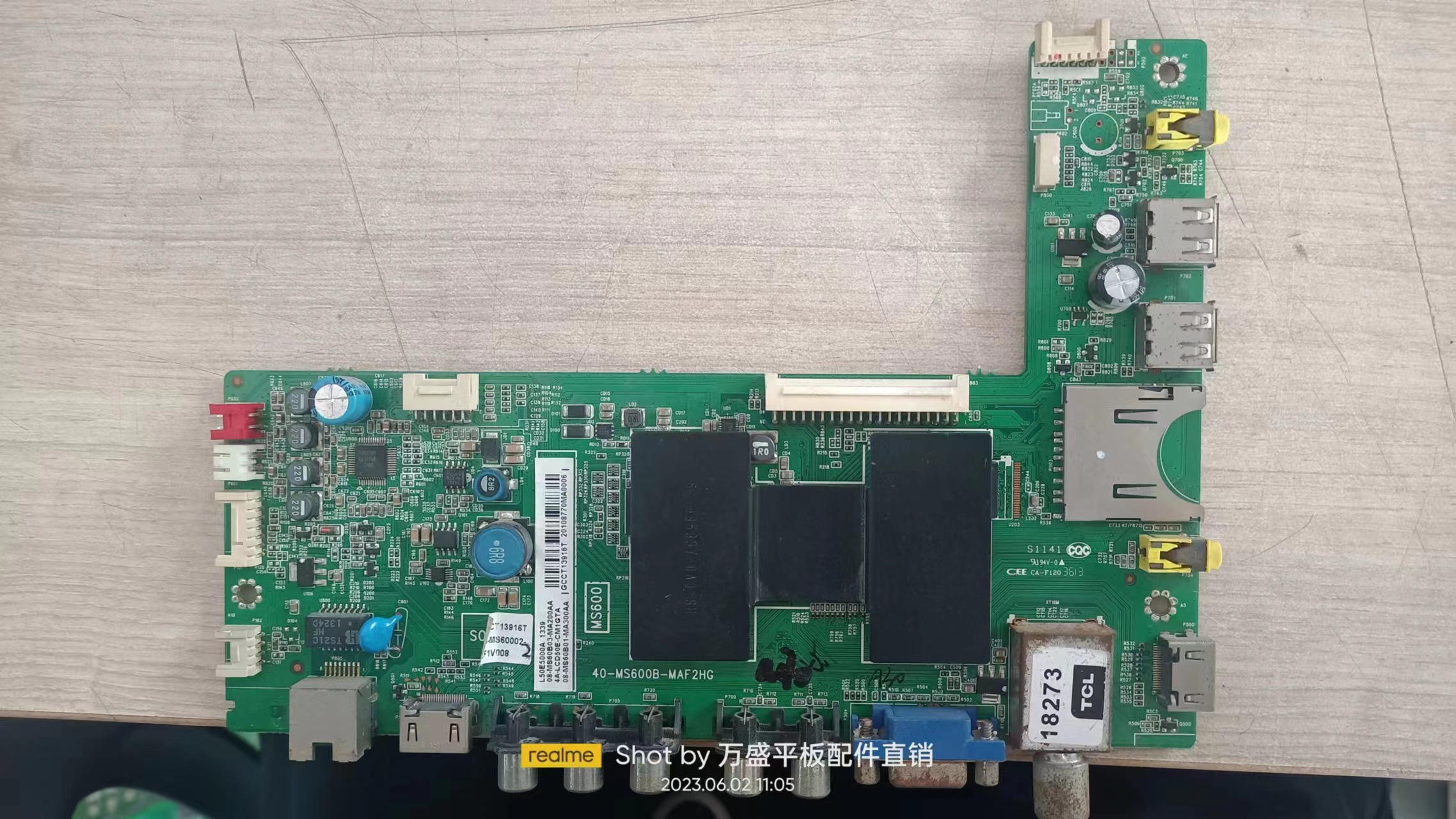 原装TCL L50E5000A主板 40-MS600B-MAF2HG MS60B03屏V500HJ1-LE1