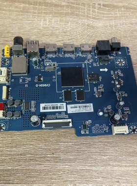 拆机PPTV 55UX5 50UX5U液晶电视机主板CV960H-D屏LVU550CSDX实拍