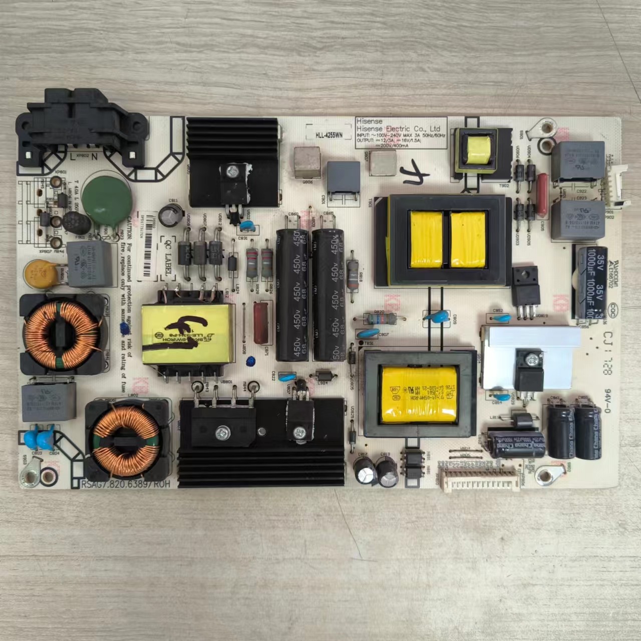 海信LED49M5000U电源板