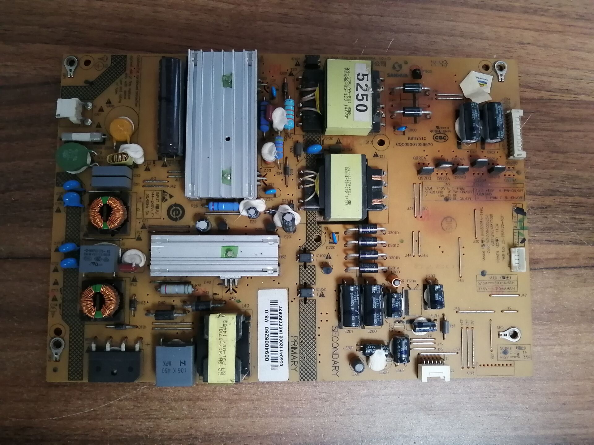 海尔LE48A5000LE48G3000电源板