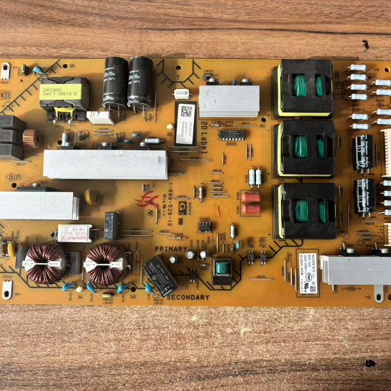 原装索尼 KD-55X8500A/9000A 电源板 APS-353(CH)1-888-526-12,电子元器件市场,显示屏/LCD液晶屏/LED屏/TFT屏,淘宝优惠券,粉丝福利购,淘宝优惠卷