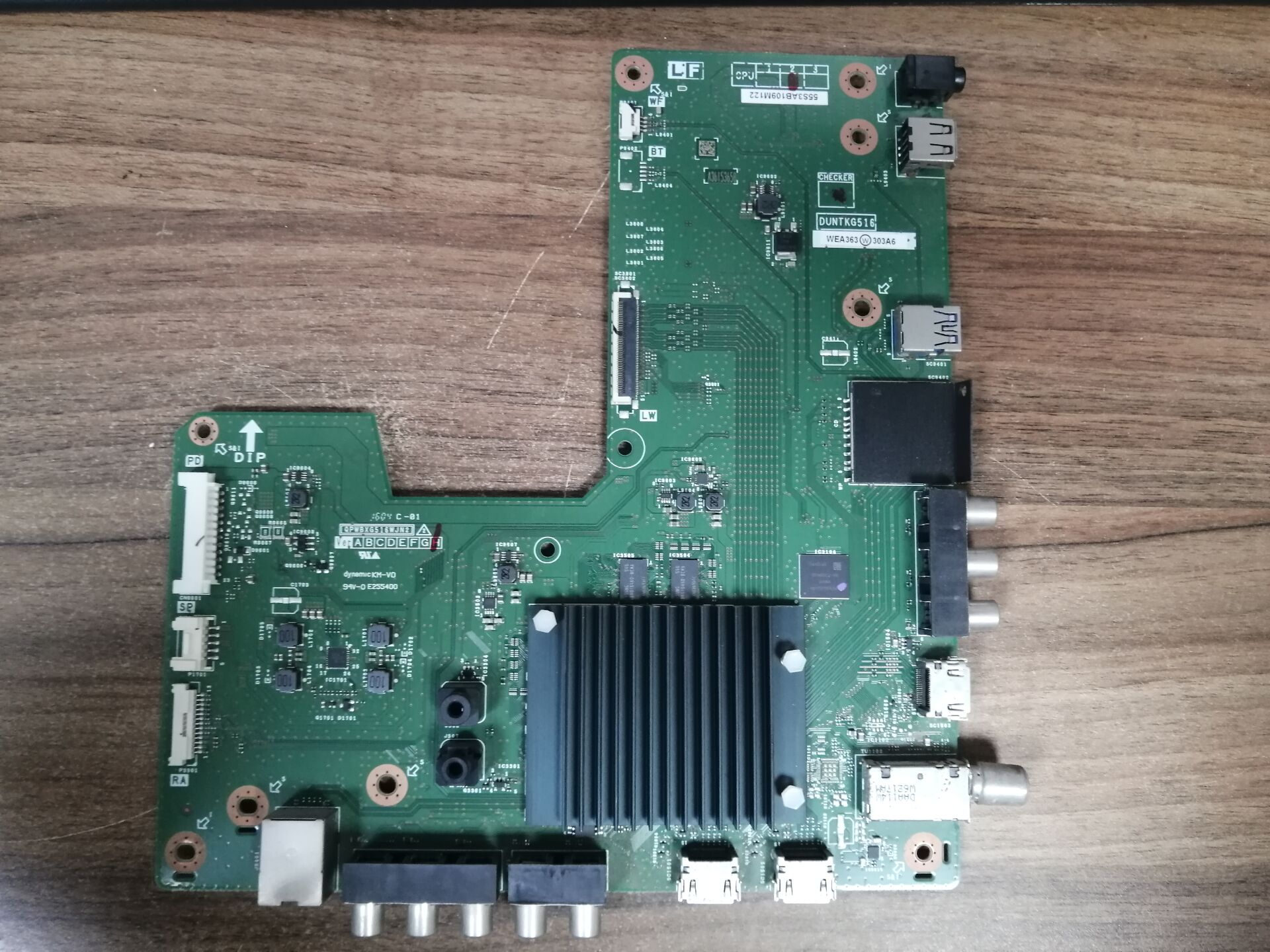 非代用夏普LCD-55S3A主板DU