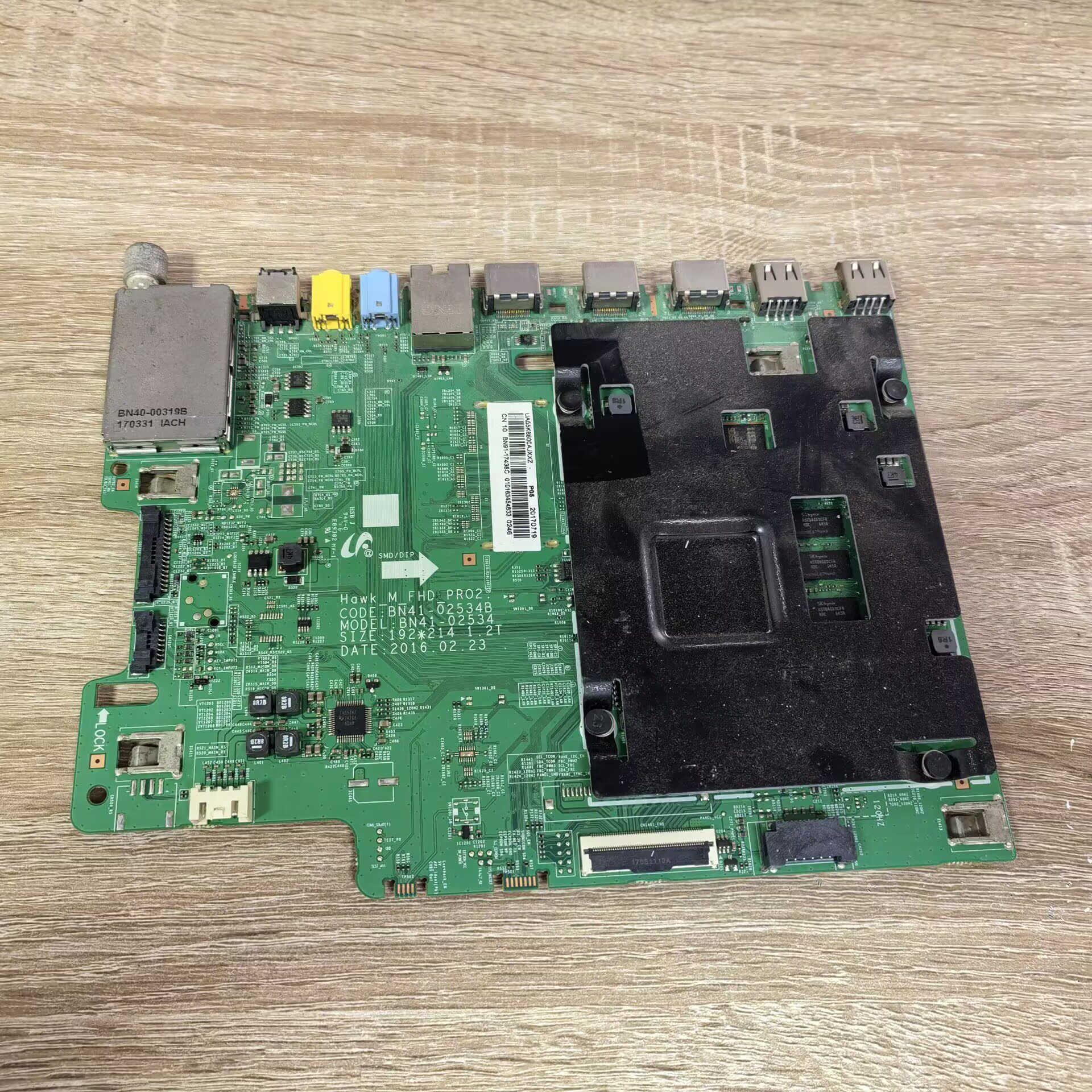 三星UA55K6800AJXXZ主板 BN41-02534B 屏CY-VK055BGHV1H现货 测好 - 实物图