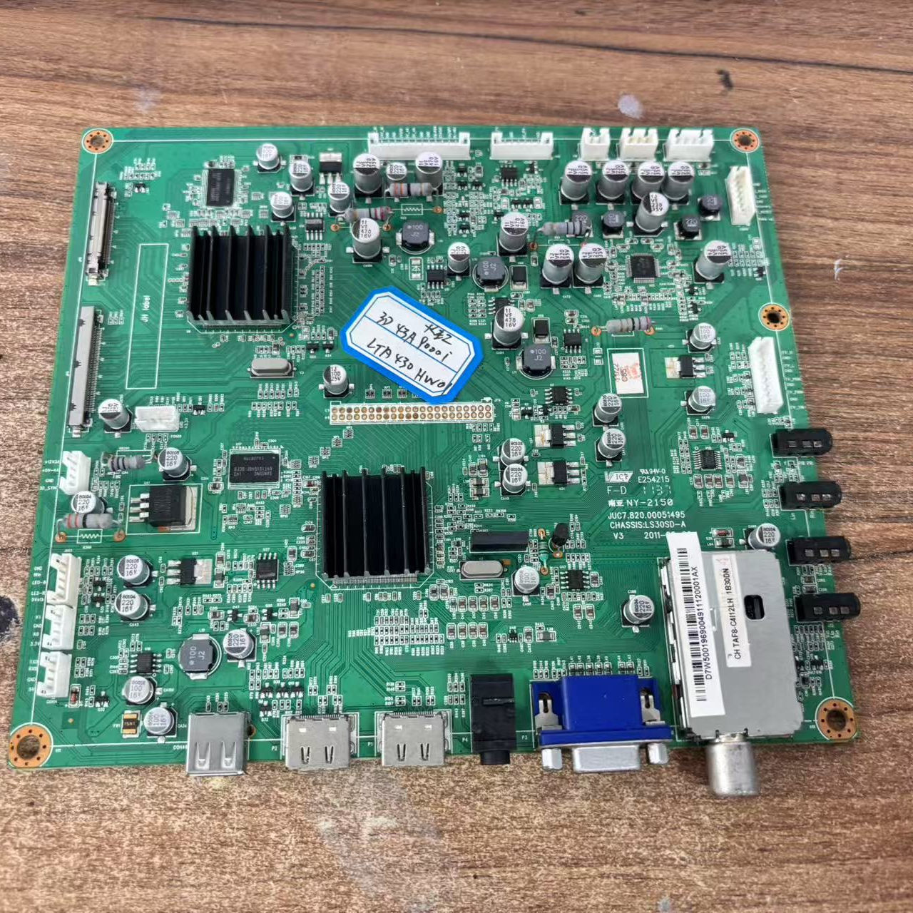 原装长虹3D43A9000I 3D48A9000i主板JUC7.820.00051495屏现货