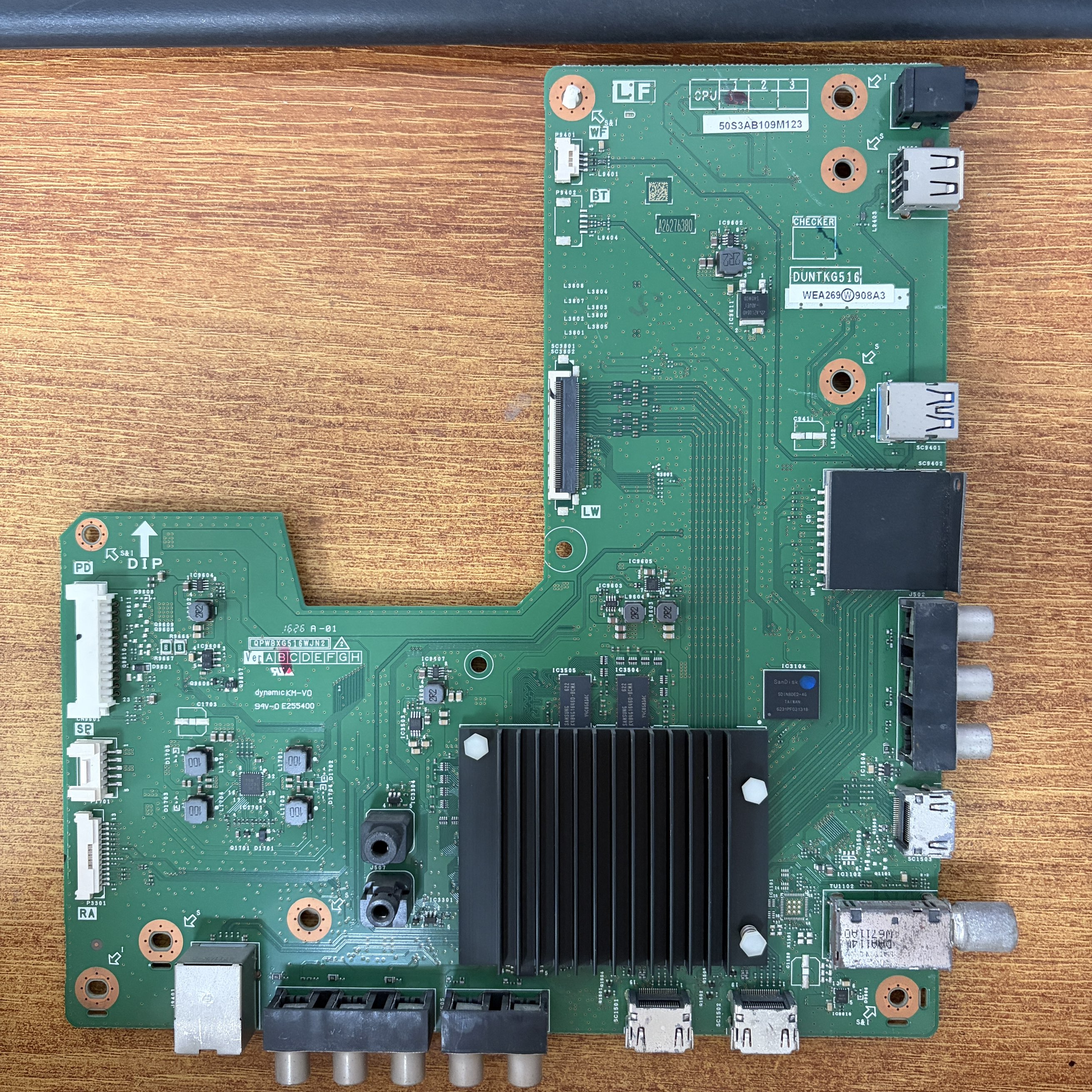 原装夏普LCD-50DS72A主板QPWBXG图片