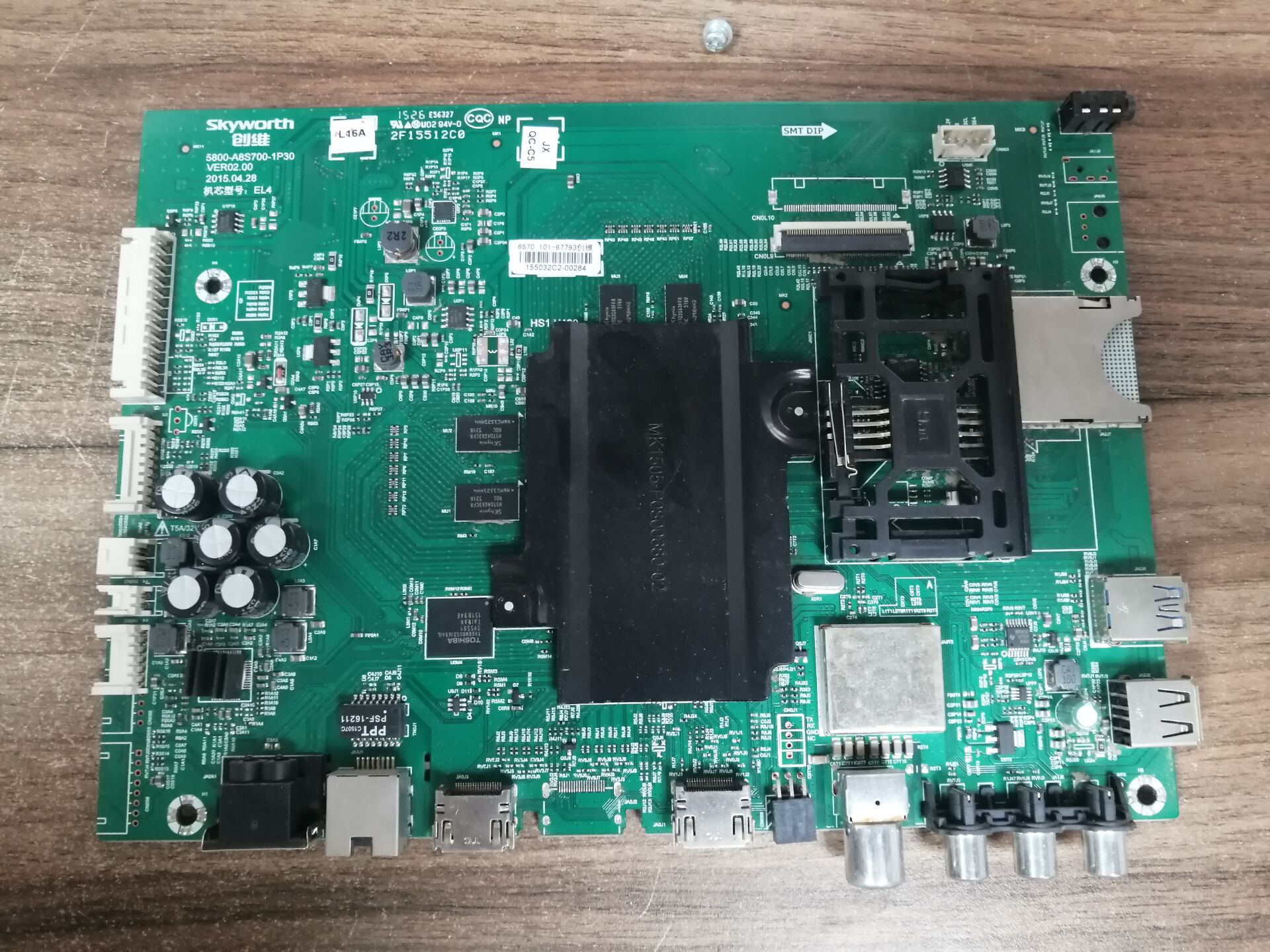 拆机创维55E6200主板5800-A