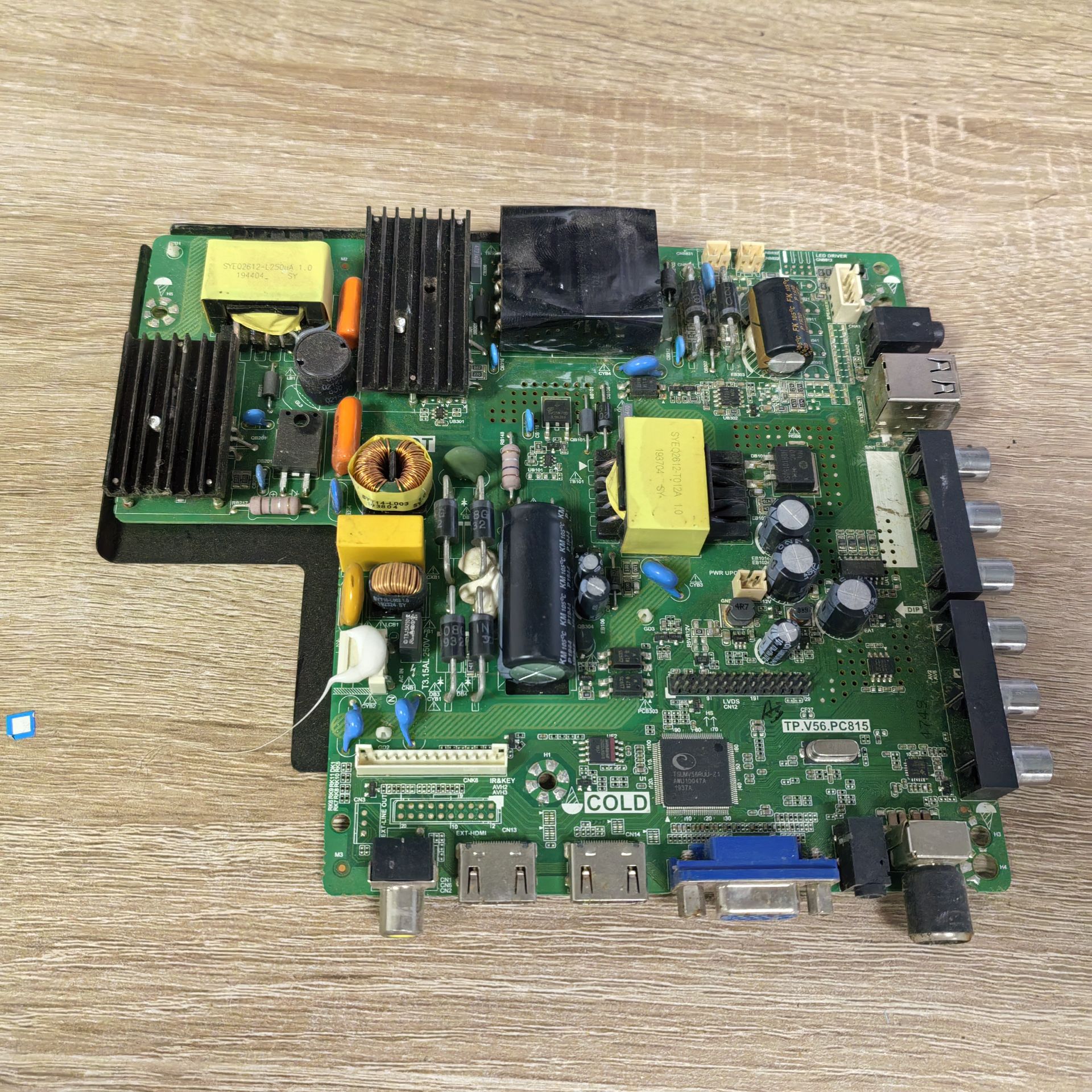 杂牌55寸液晶电视主板TP.V56.PC