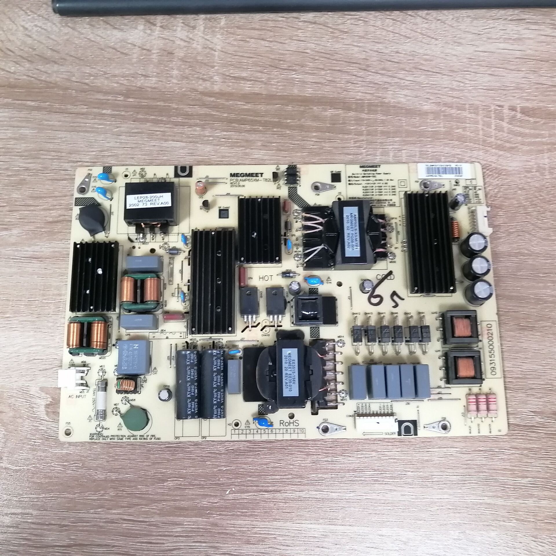 小米L65M6-5P液晶电源板