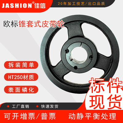 SPB双槽欧标锥套皮带轮