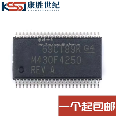 MSP430F4250IDLR 丝印M430F4250 SSOP48封装全新原装进口正品可拍