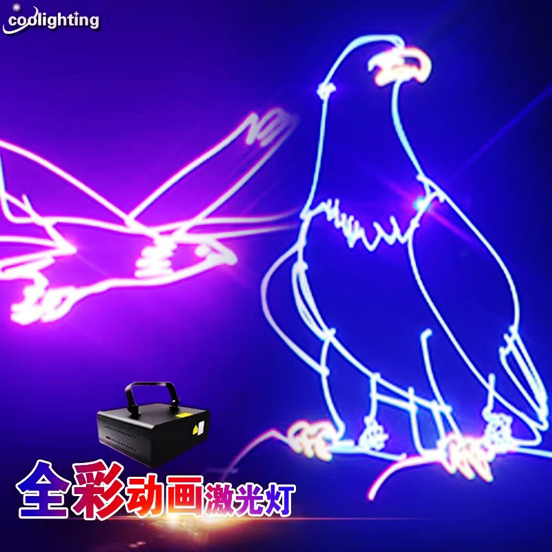 户外防水全彩动画激光灯镭射灯卡通动物投影灯公园亮化投射氛围灯