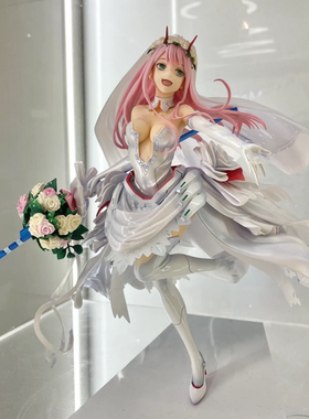 优质版02零二婚纱花嫁手办国家队二次元动漫美少女模型摆件周边潮