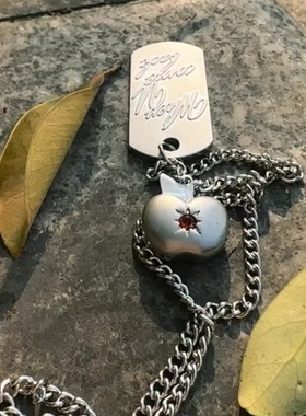 夏以昼同款恋与深空项链女周边cos苹果高颜值日常百搭女款轻奢潮