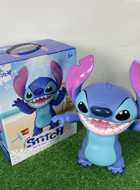 史迪仔抱抱鸭玩偶唐老鸭公仔布娃娃抱枕史迪奇毛绒玩具送生日礼物