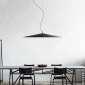 帽子飞碟店铺创意装 意式 极简餐厅餐桌可移线位吊灯法式 饰客厅吊灯