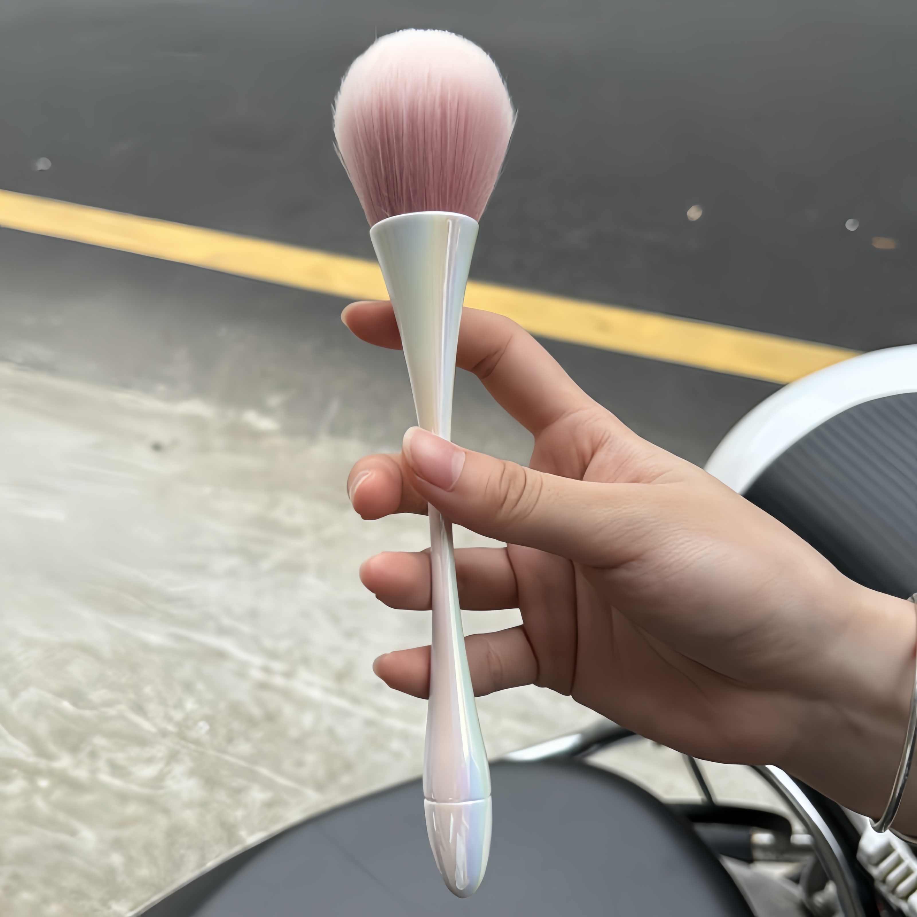 超大号蓬松散粉刷软毛腮红刷定妆刷美甲灰尘刷化妆师专用多功能刷