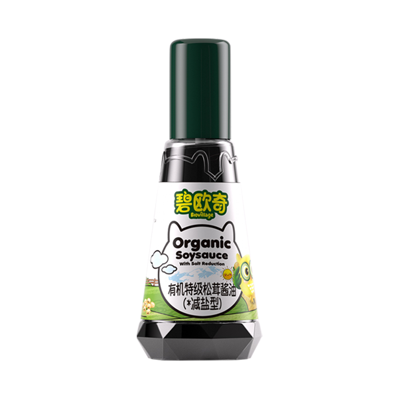 碧欧奇有机松茸酱油无添加儿童辅食调味料减盐送婴儿专用宝宝食谱