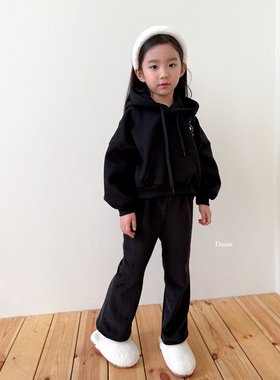 beni韩国童装2025冬新款dsaint儿童休闲长裤男女童纯色裤子百搭