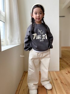 beni韩国童装2025冬新款dsaint儿童休闲长裤男女童裤子百搭户外