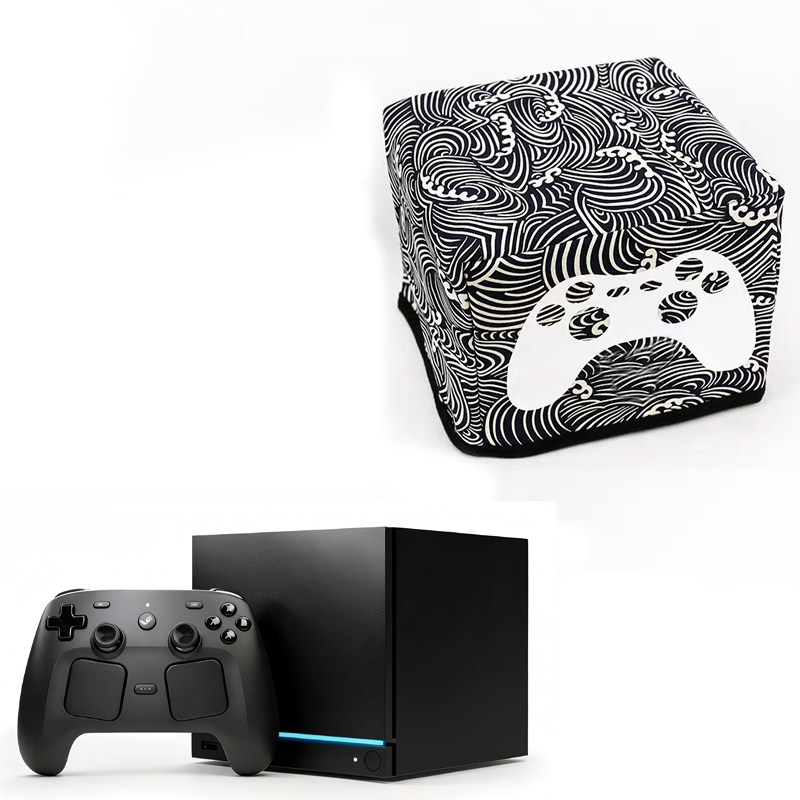 适用Steam Machine 游戏主机防尘保护套 家用主机简约布艺罩子