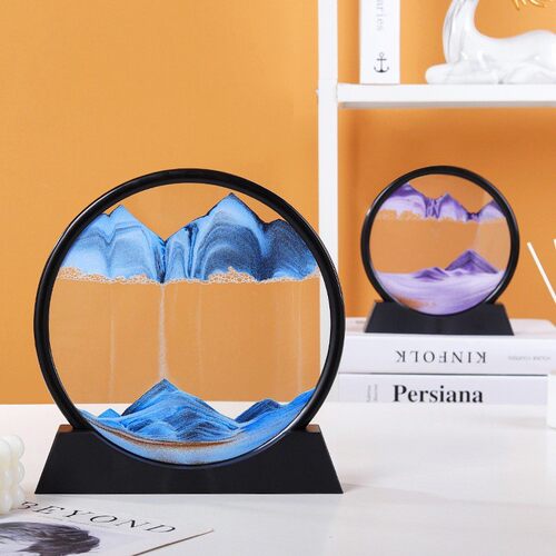 流沙画摆件3D创意轻奢治愈系礼品