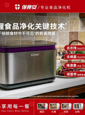 保食安果蔬清洗机家用洗菜机食材净化机果蔬净化机BSA-J808