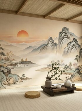 山水宋氏美学定制壁画