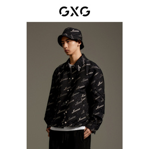 GXG男装 满身提花夹克外套 2023年秋季品GEX12112533