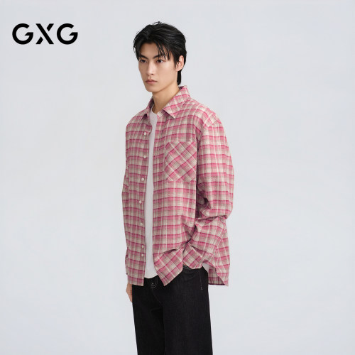 红色格纹-时尚潮流