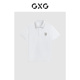 短袖 男士 24年夏品G24X242002 胸前小刺绣polo衫 GXG男装