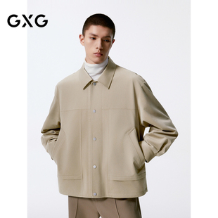 行政夹克男 式 24年秋品G24X213021 简约衬衫 GXG男装