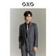 品GE1131019G 23年秋季 GXG男装 灰格简约套西西装