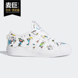 联名儿童运动鞋 Adidas FW3823 DISNEY NIZZA 阿迪达斯正品 三叶草