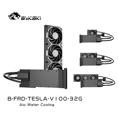 Bykski B-FRD-TESLA-V100-32G 显卡一体式水冷 TESLA V100