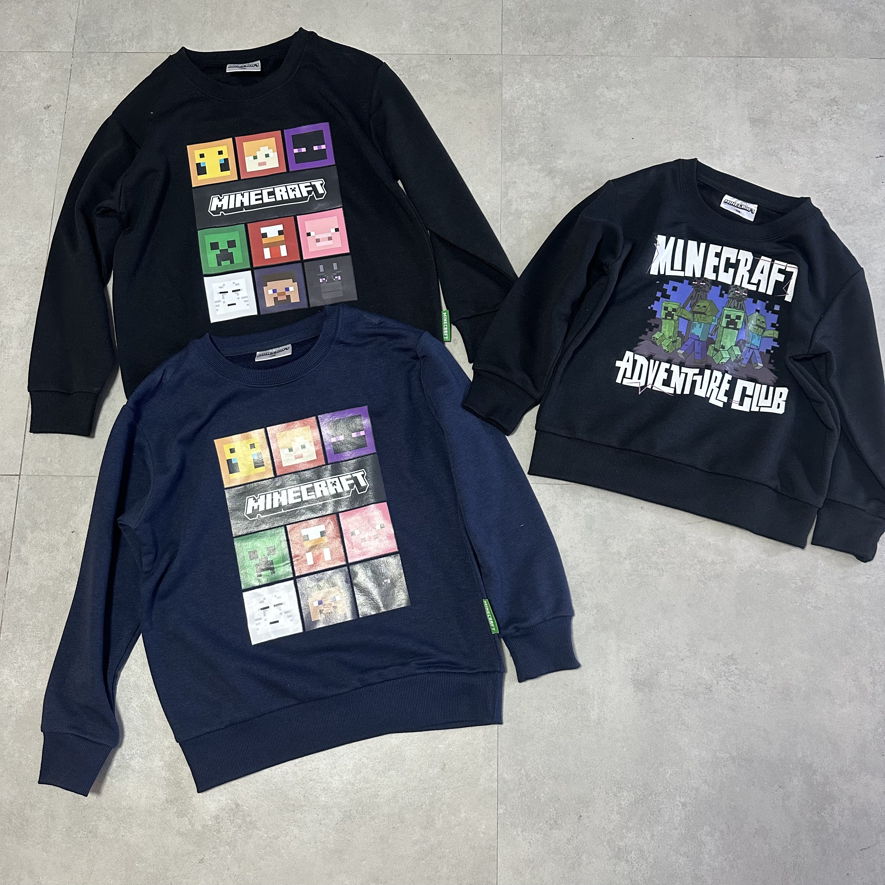 中大童我的世界游戏周边毛圈卫衣