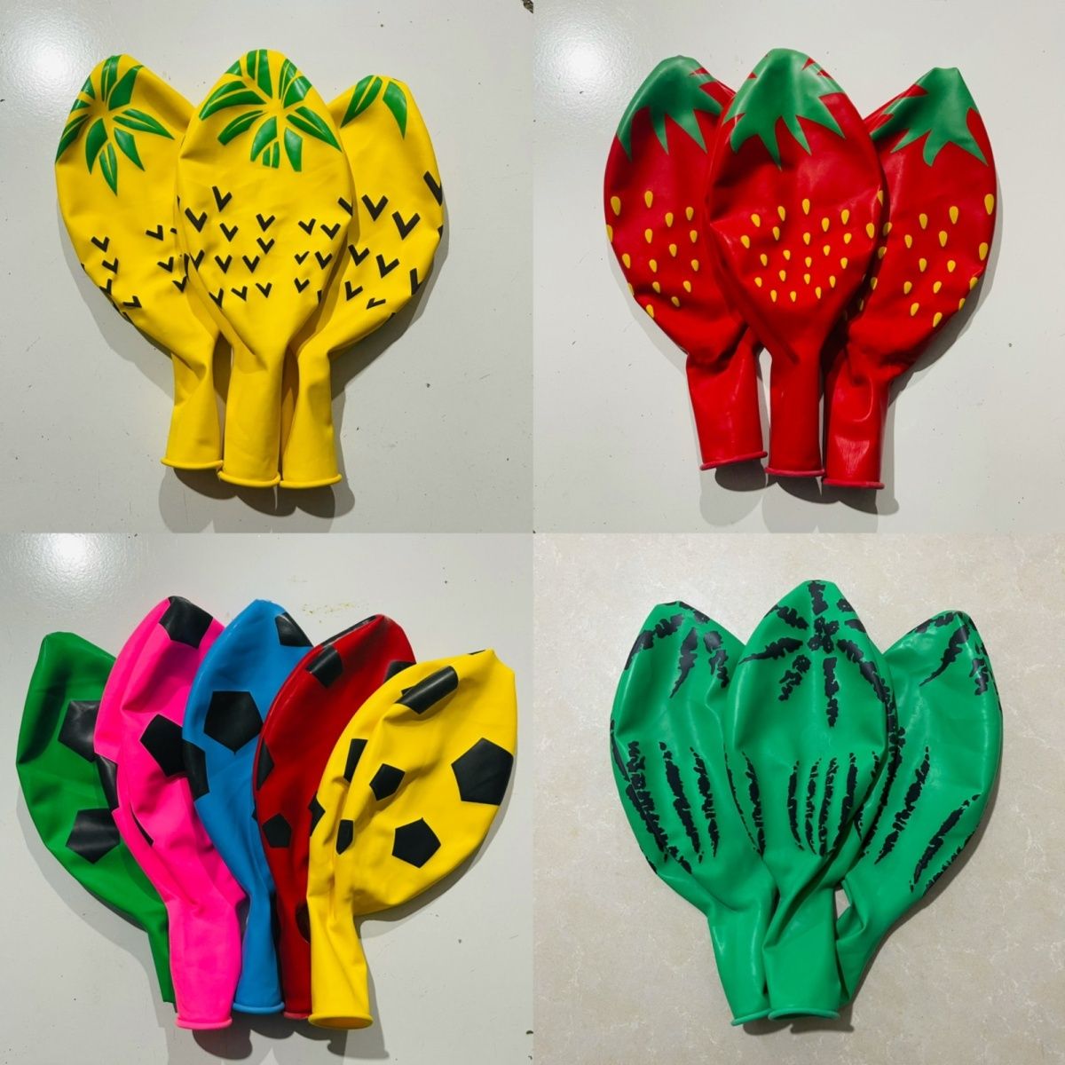 新款36寸超大正圆菠萝西瓜