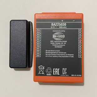 海希HBC遥控器电池BA223030三一天车泵车遥控器电池BA225030充电