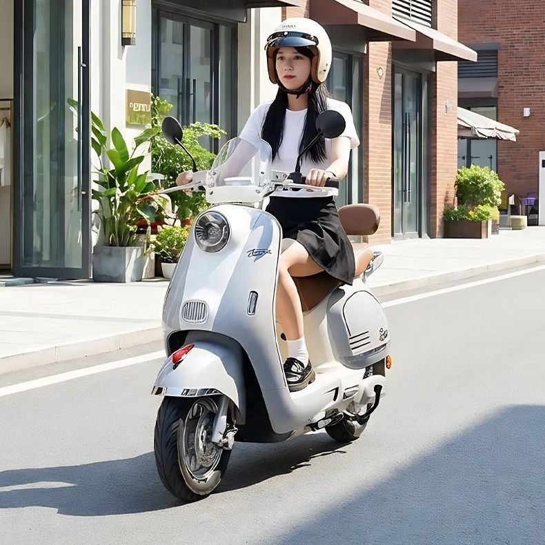 2026新款复古小龟王电动车轻便小巧国标电摩女士女生电瓶车台铃款