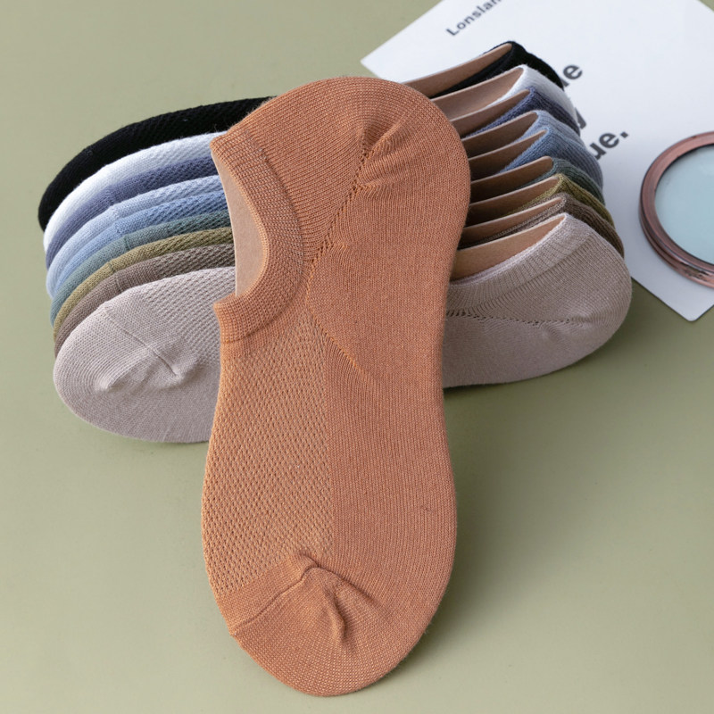 男袜纯棉网眼夏季薄潮ins低帮船袜吸汗透气防臭短筒隐形百搭袜子,女士内衣/男士内衣/家居服,船袜,淘宝优惠券,粉丝福利购,淘宝优惠卷