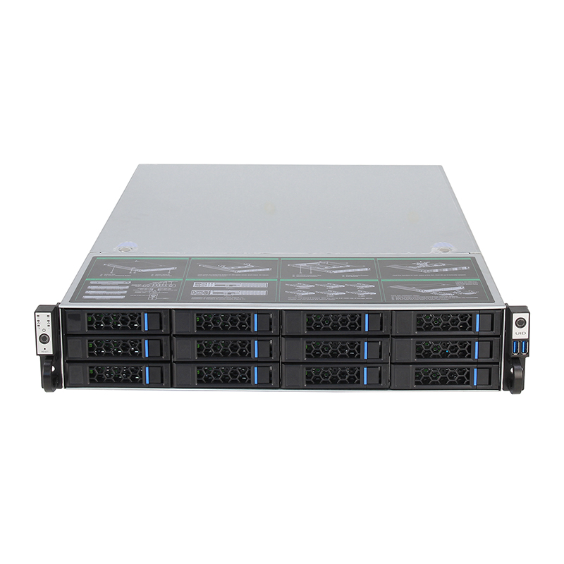 12盘位支持E-ATX主板冗余电源