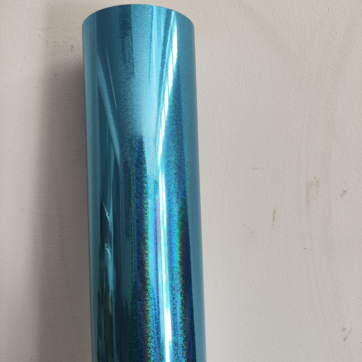 镭射烫金纸电化铝淡蓝细沙F01烫纸盒烫礼盒标签袋烫塑21cm x 120m