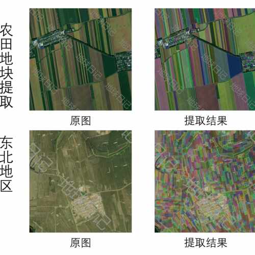 遥感数据解译 影像分类 地物提取/分割 农田地块提取 作物分类